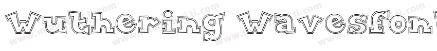 Wuthering WavesfontWen Ding Fan字体转换